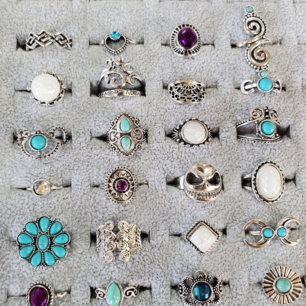 30 Pcs Boho Rings - Picture 5 of 5